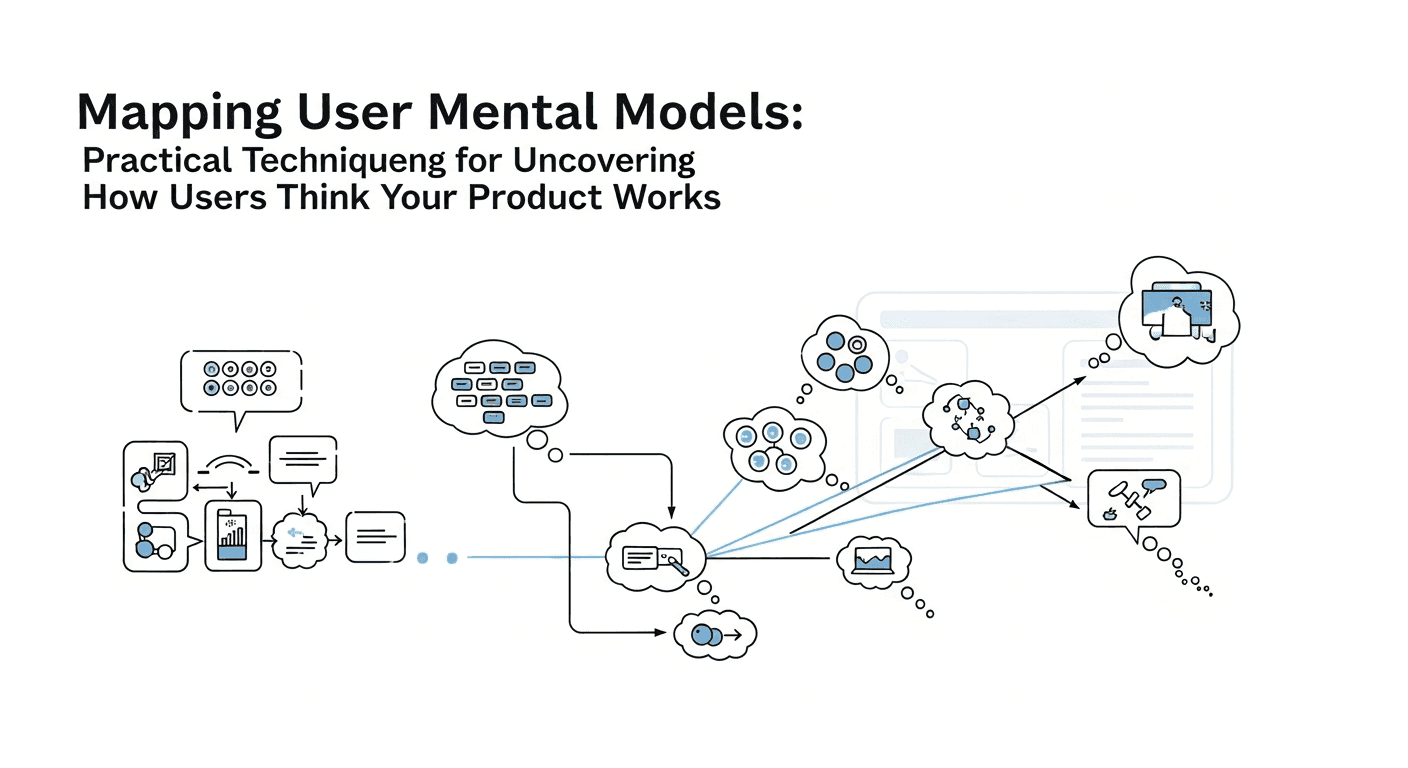 Mapping User Mental Models: Practical Techniques for Uncovering How Users Think Your Product Works